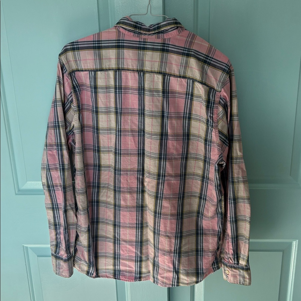 American Eagle Plaid Button Down - image 4
